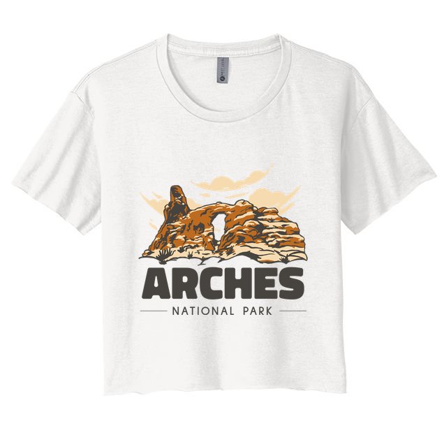 Arches National Park Utah Crop Top