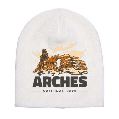 Arches National Park Utah Short Acrylic Beanie