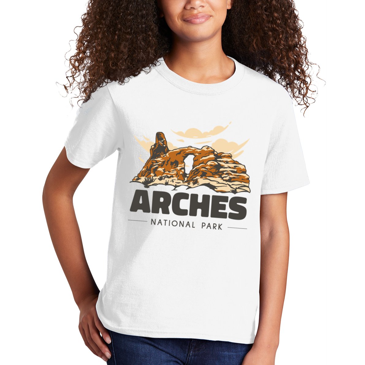 Arches National Park Utah Kids T-Shirt