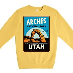 Arches National Park Premium Crewneck Sweatshirt