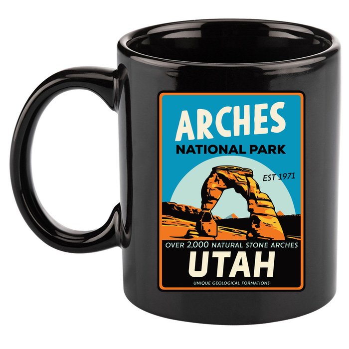 Arches National Park 11oz C Handle Ceramic Mug