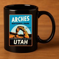 Arches National Park 11oz C Handle Ceramic Mug