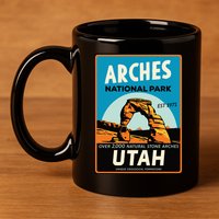Arches National Park 11oz C Handle Ceramic Mug