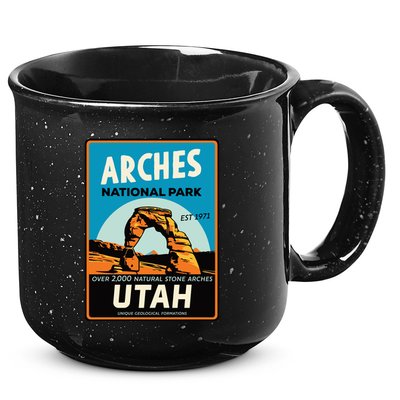 Arches National Park 15oz Campfire Ceramic Mug