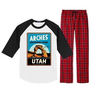 Arches National Park Raglan Sleeve Pajama Set