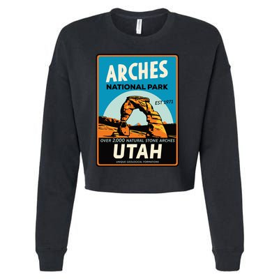 Arches National Park Cropped Pullover Crew