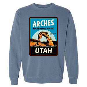 Arches National Park Garment-Dyed Sweatshirt