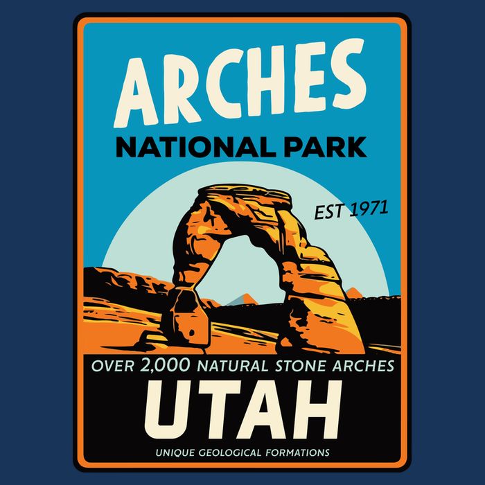 Arches National Park Cooling Performance Crew T-Shirt
