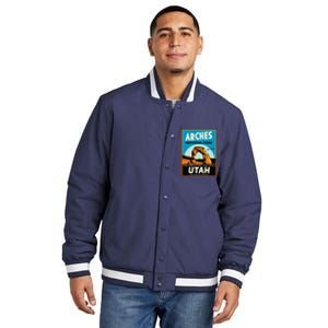 Arches National Park Insulated Varsity Jacket