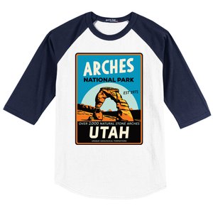 Arches National Park Baseball Sleeve Shirt