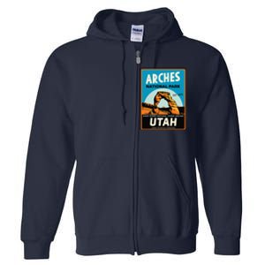 Arches National Park Full Zip Hoodie