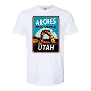 Arches National Park Softstyle CVC T-Shirt