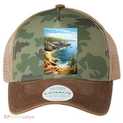 Acadia National Park Photographic Legacy Tie Dye Trucker Hat