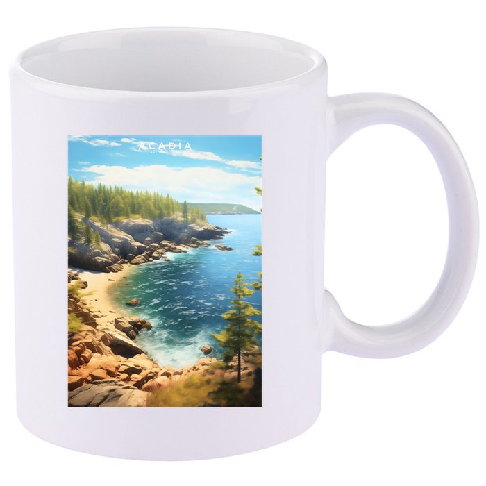 Acadia National Park Photographic 11oz C Handle Ceramic Mug