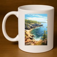 Acadia National Park Photographic 11oz C Handle Ceramic Mug
