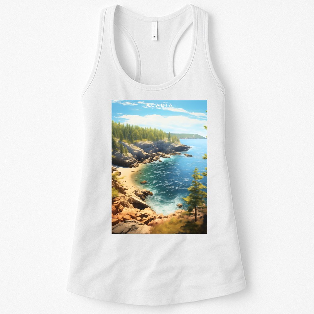 Acadia National Park Photographic Womens Tank Top