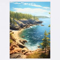 Acadia National Park Photographic Trucker Hat