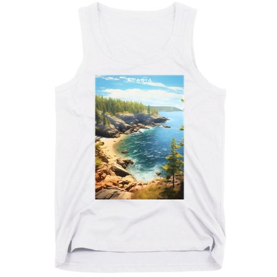 Acadia National Park Photographic Tank Top
