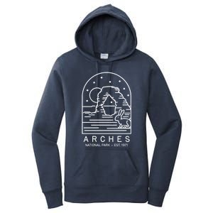 Arches National Park 1929 1971 Moab Utah Gift Women's Pullover Hoodie