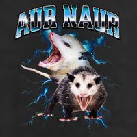 Aur Naur Possum Cute Funny Sarcastic Meme Trucker Hat