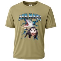 Aur Naur Possum Cute Funny Sarcastic Meme Cooling Performance Crew T-Shirt