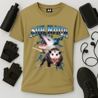 Aur Naur Possum Cute Funny Sarcastic Meme Cooling Performance Crew T-Shirt