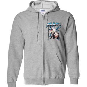 Aur Naur Possum Cute Funny Sarcastic Meme Full Zip Hoodie