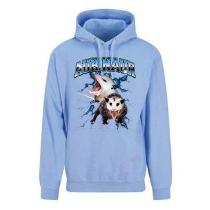 Aur Naur Possum Cute Funny Sarcastic Meme Unisex Surf Hoodie