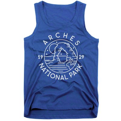 Arches National Park 1929 Moab Utah Meaningful Gift Tank Top