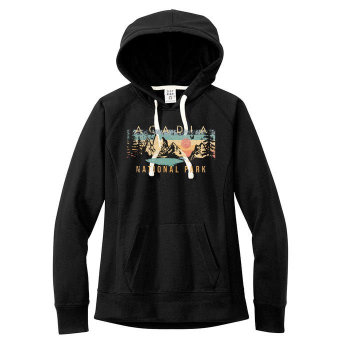 Acadia National Park Women's Fleece Hoodie