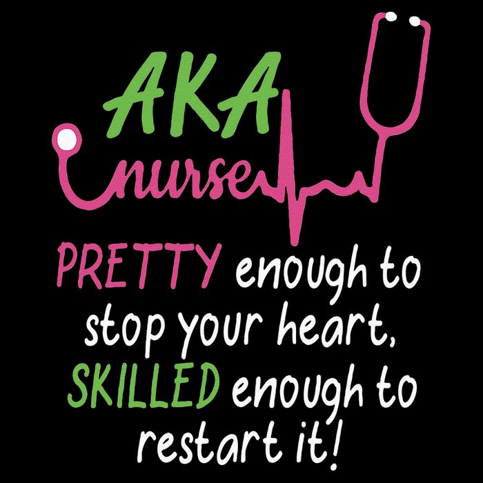 Aka Nurse Pretty To Stop Your Heart Nurse Week Gift 16 in Basic Backpack
