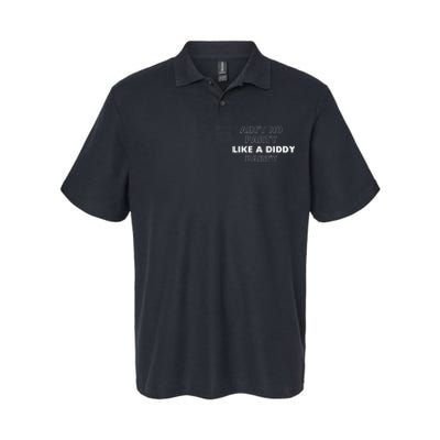 Aint No Party Like A D.I.D.D.Y Party Quots Softstyle Adult Sport Polo