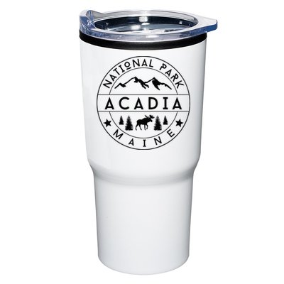 Acadia National Park Maine Moose Nature Hiking Outdoors Tumbler