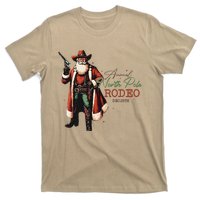 Annual North Pole Rodeo Cowboy Santa Christmas T-Shirt