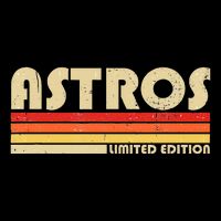A.S.T.R.O.S Name Personalized Vintage Retro 16 in Basic Backpack