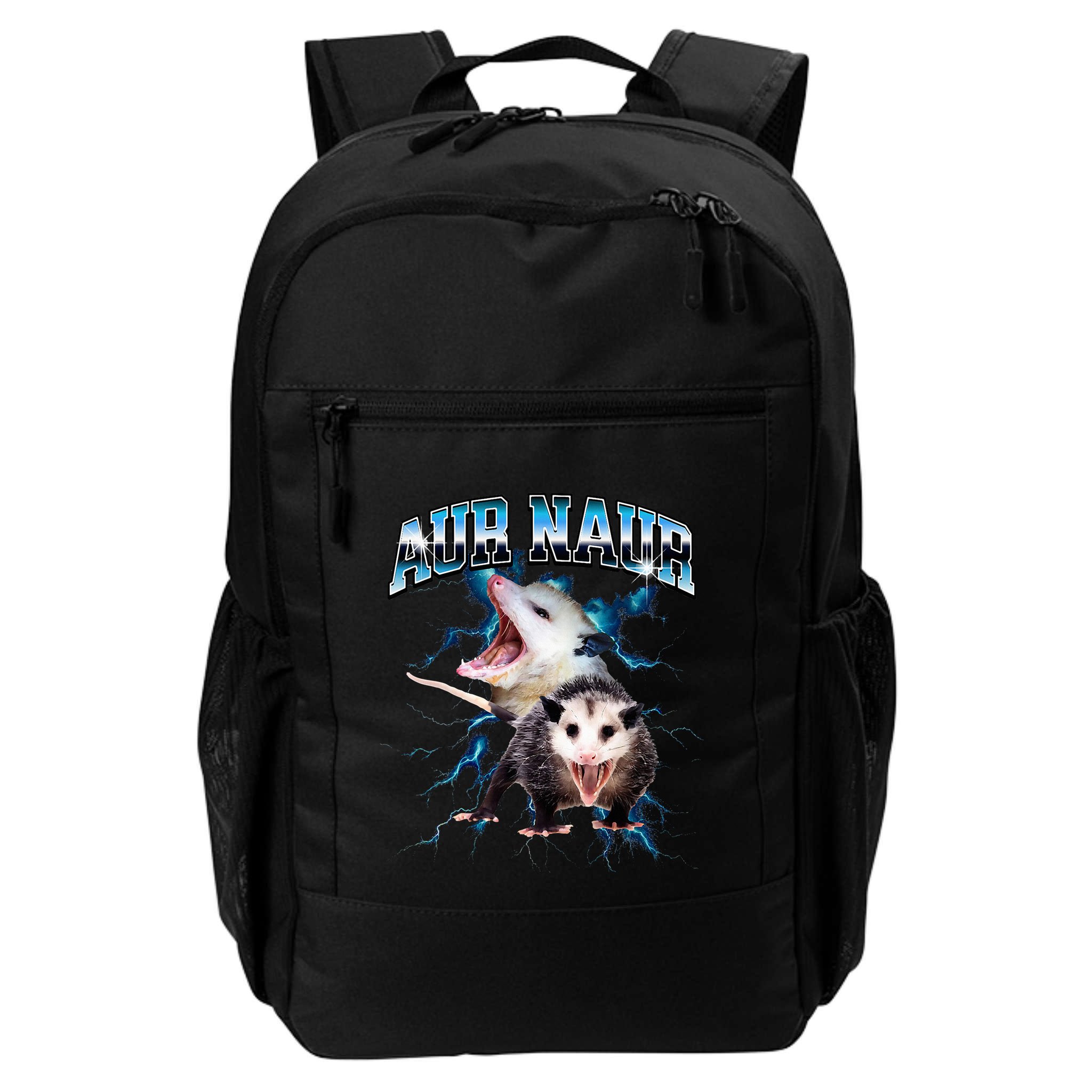 Aur Naur Possum Cute Funny Sarcastic Meme Backpack