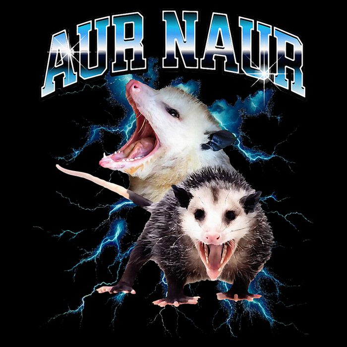 Aur Naur Possum Cute Funny Sarcastic Meme Backpack