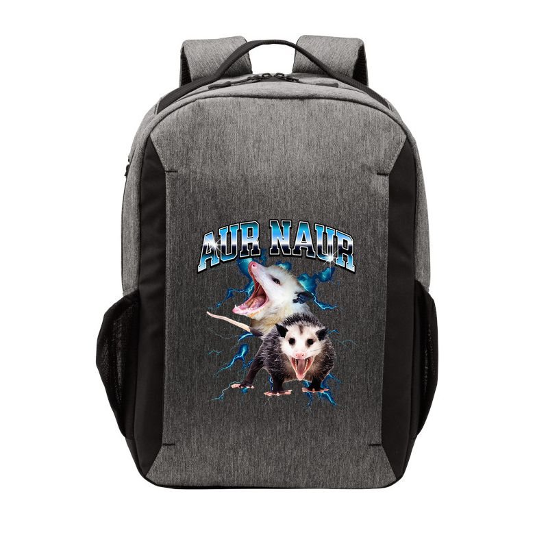 Aur Naur Possum Cute Funny Sarcastic Meme Vector Backpack