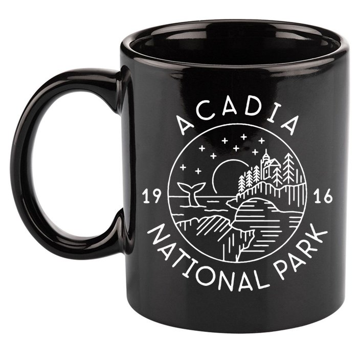 Acadia National Park 11oz C Handle Ceramic Mug