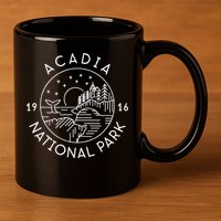 Acadia National Park 11oz C Handle Ceramic Mug
