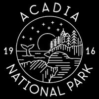 Acadia National Park Drawstring Bag