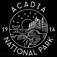 Acadia National Park Youth Performance Sprint T-Shirt