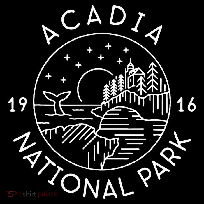 Acadia National Park Youth Performance Sprint T-Shirt