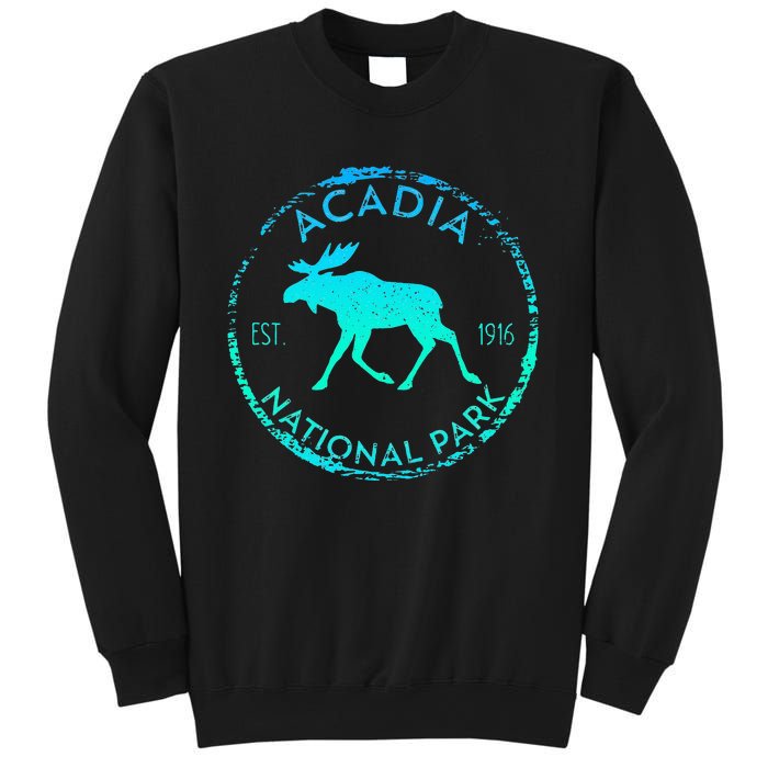 Acadia National Park NP Maine Moose Lovers Sweatshirt