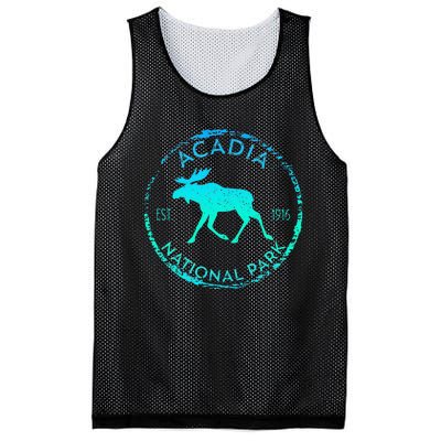 Acadia National Park NP Maine Moose Lovers Mesh Reversible Basketball Jersey Tank