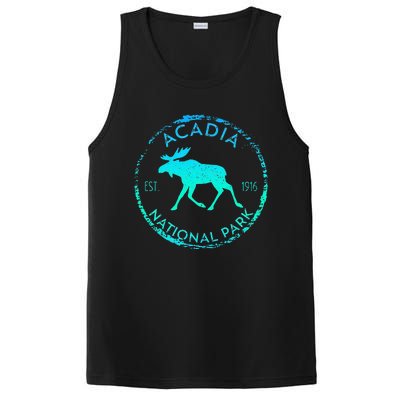 Acadia National Park NP Maine Moose Lovers PosiCharge Competitor Tank