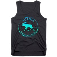 Acadia National Park NP Maine Moose Lovers Tank Top