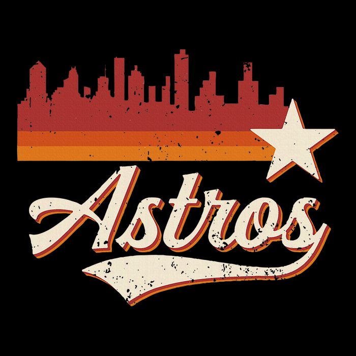 A.S.T.R.O..S Name Retro Style City Skyline 70s 80s Baby Bodysuit