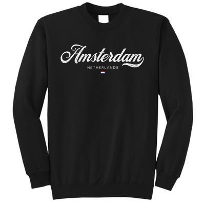 Amsterdam Netherlands Retro Vintage Sweatshirt