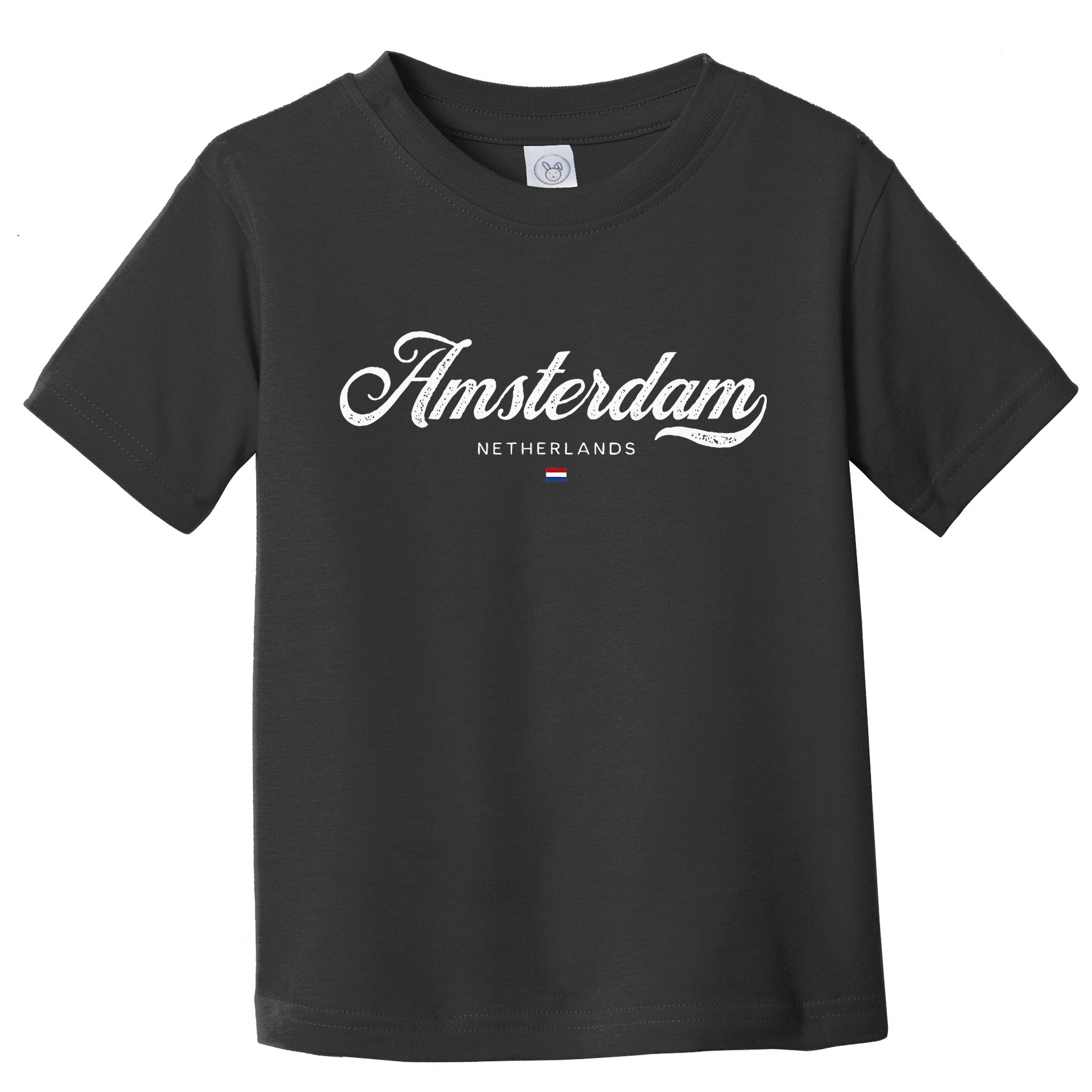 Amsterdam Netherlands Retro Vintage Toddler T-Shirt